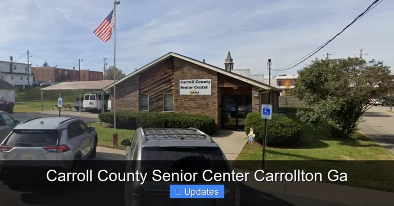 Carroll County Senior Center Carrollton Ga