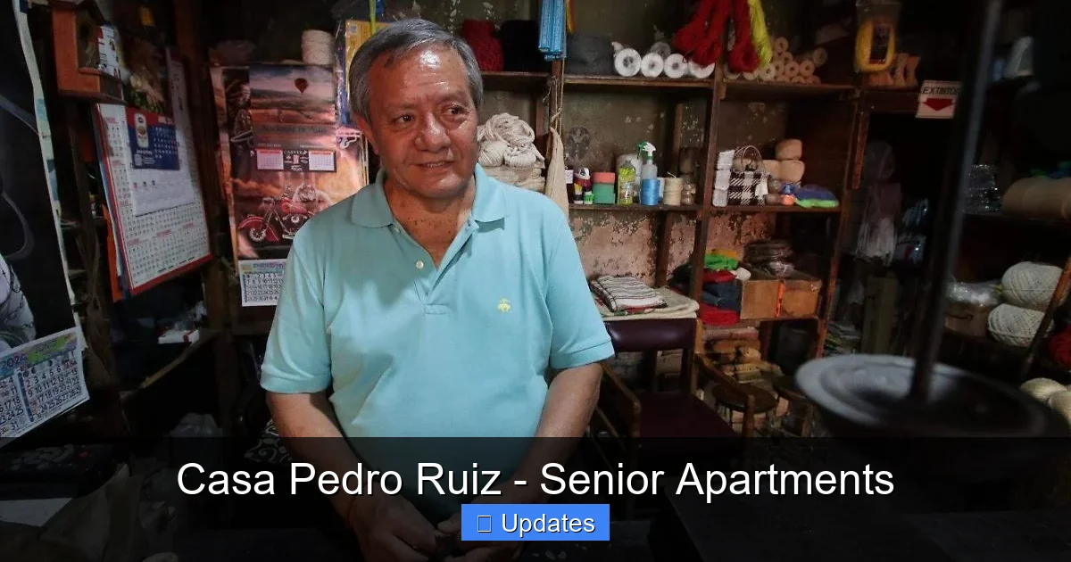 Casa Pedro Ruiz - Senior Apartments