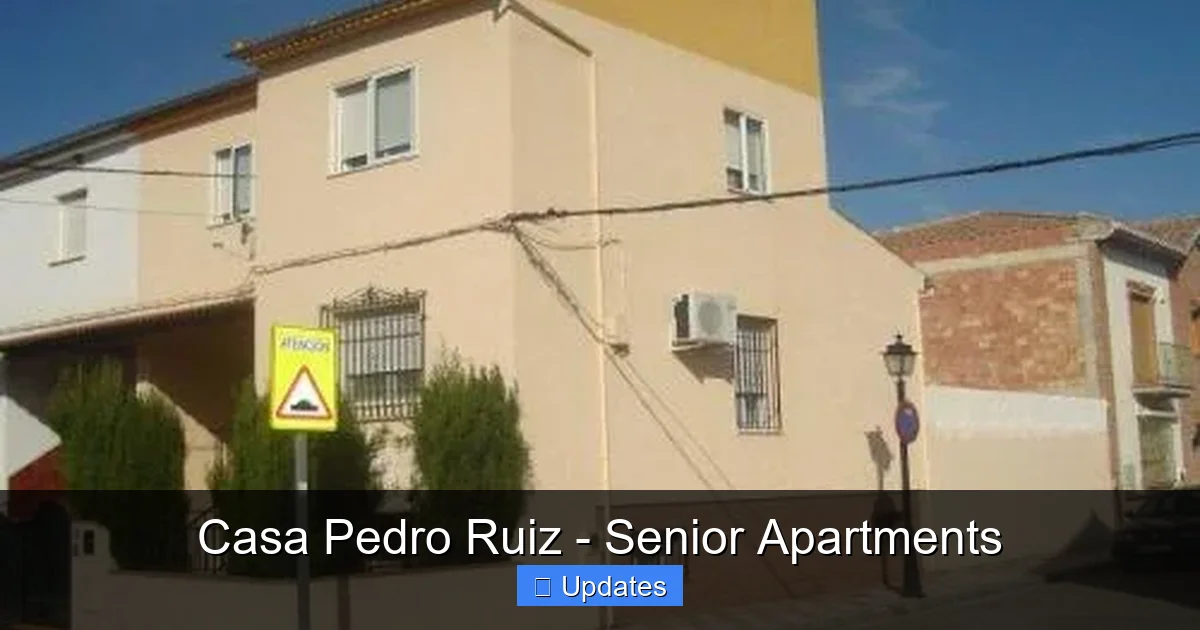 Casa Pedro Ruiz - Senior Apartments
