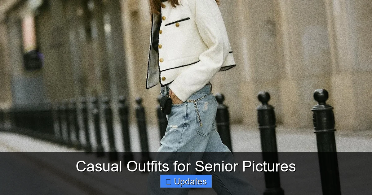 Casual Outfits for Senior Pictures
