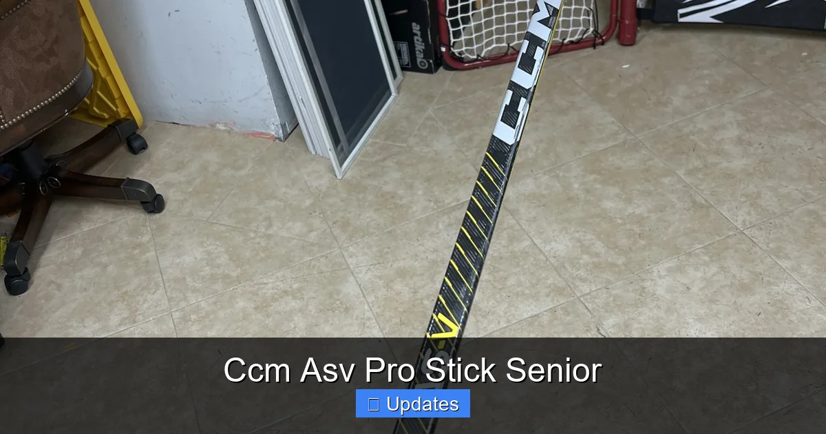 Ccm Asv Pro Stick Senior
