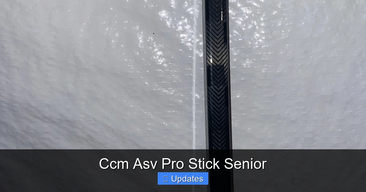 Ccm Asv Pro Stick Senior
