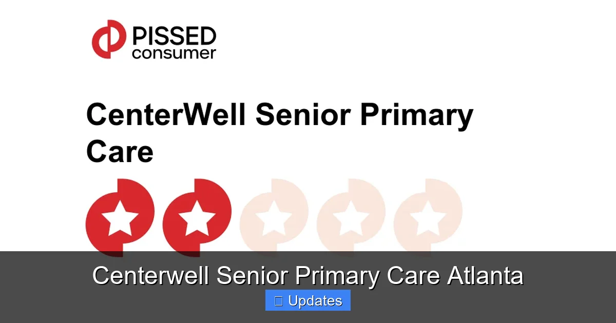 Centerwell Senior Primary Care Atlanta