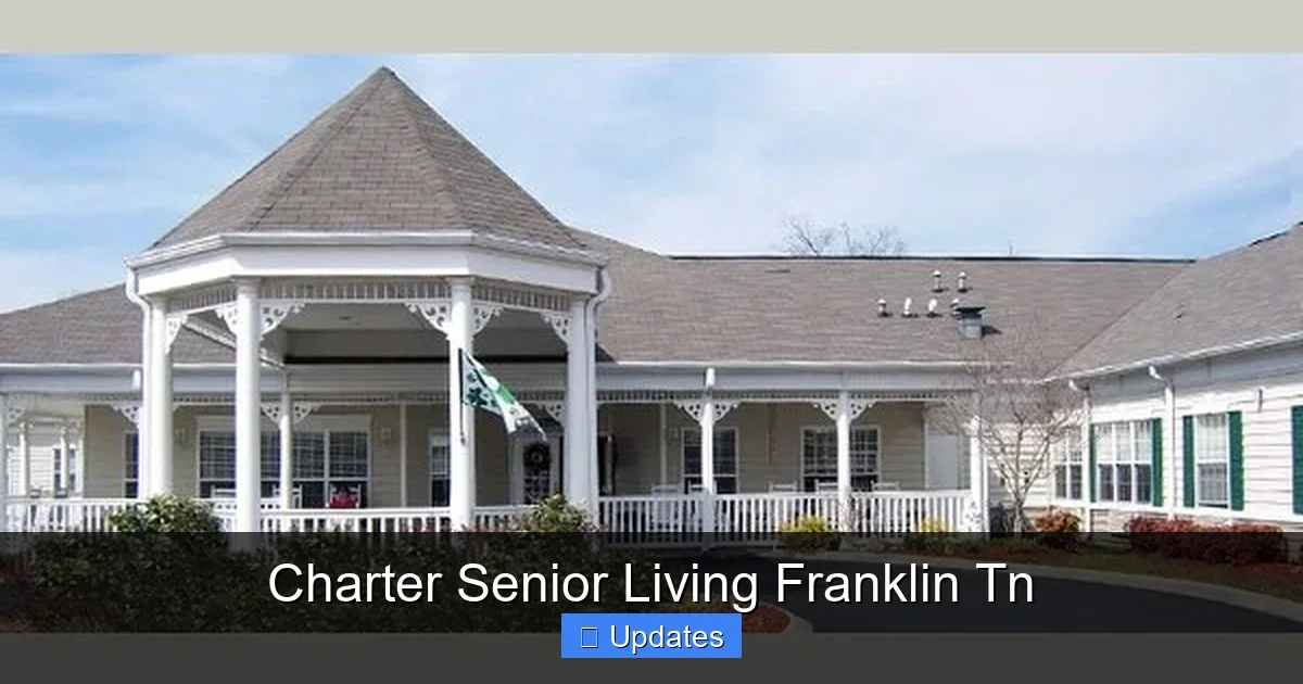 Charter Senior Living Franklin Tn