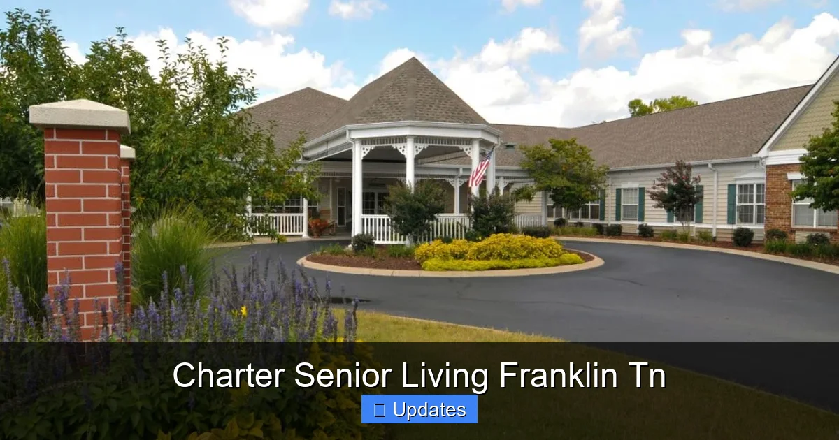 Charter Senior Living Franklin Tn