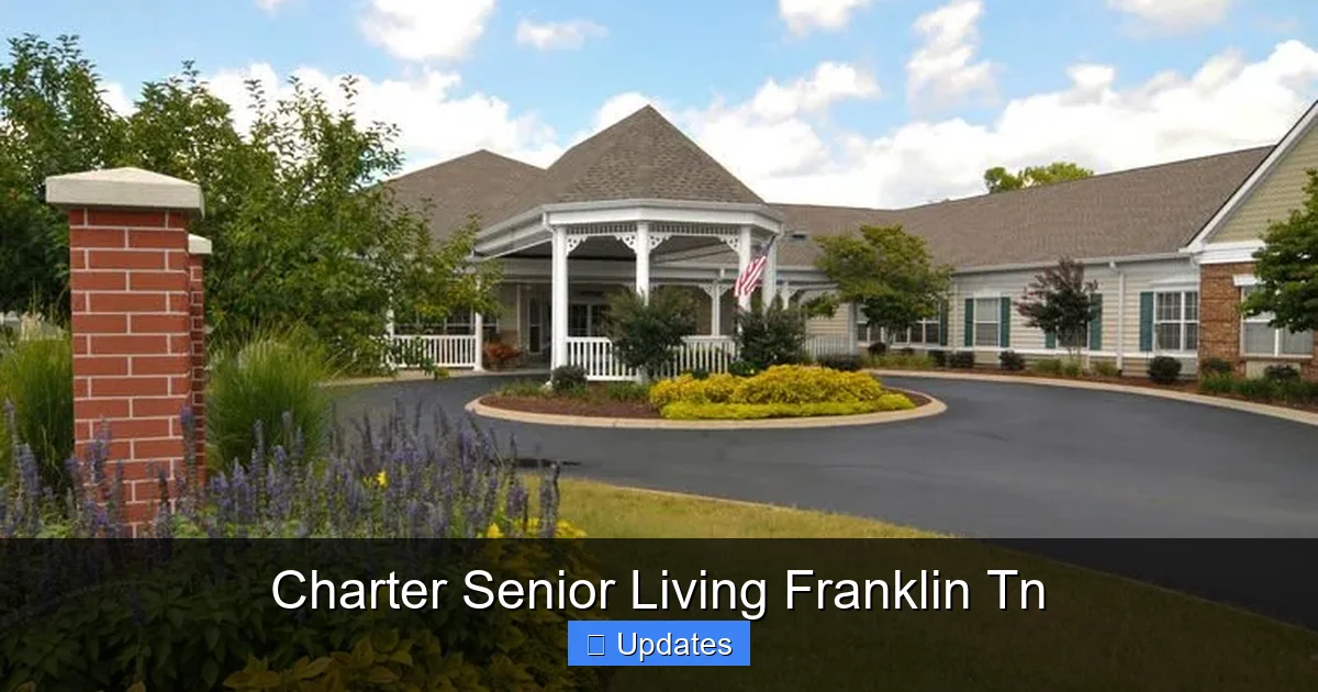 Charter Senior Living Franklin Tn