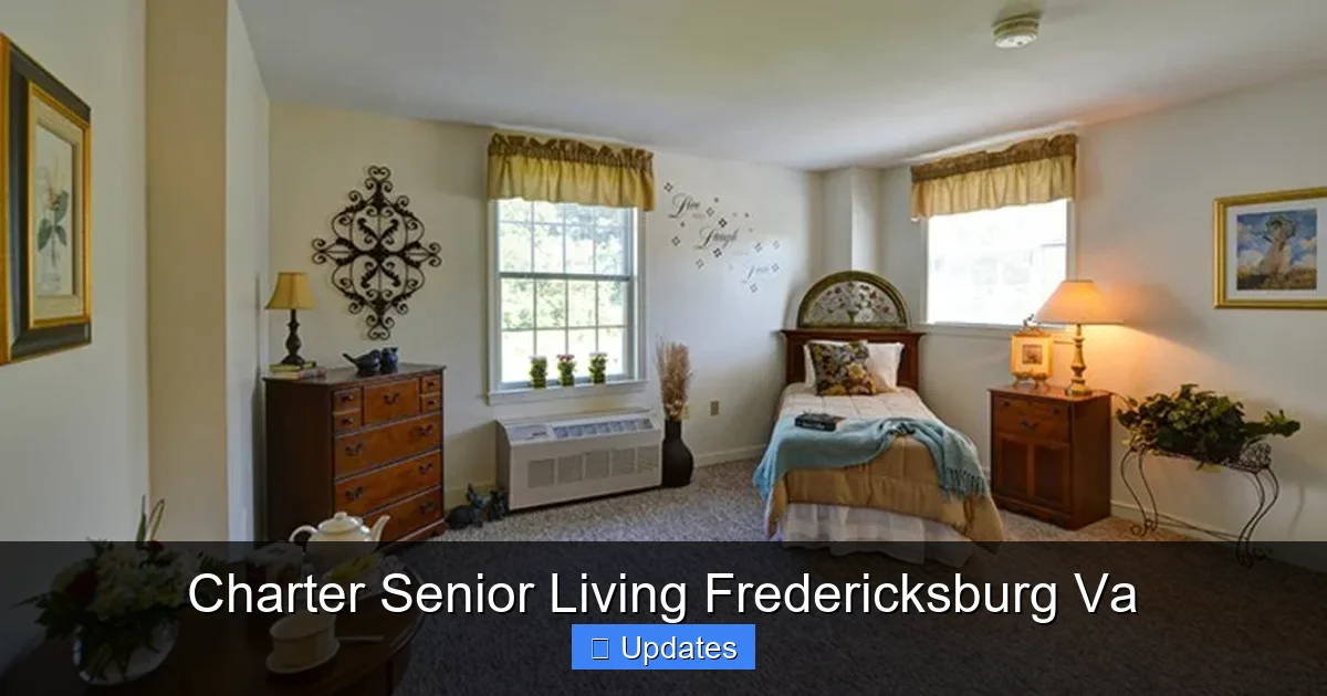 Charter Senior Living Fredericksburg Va