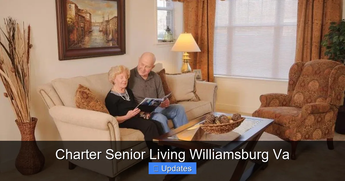 Charter Senior Living Williamsburg Va