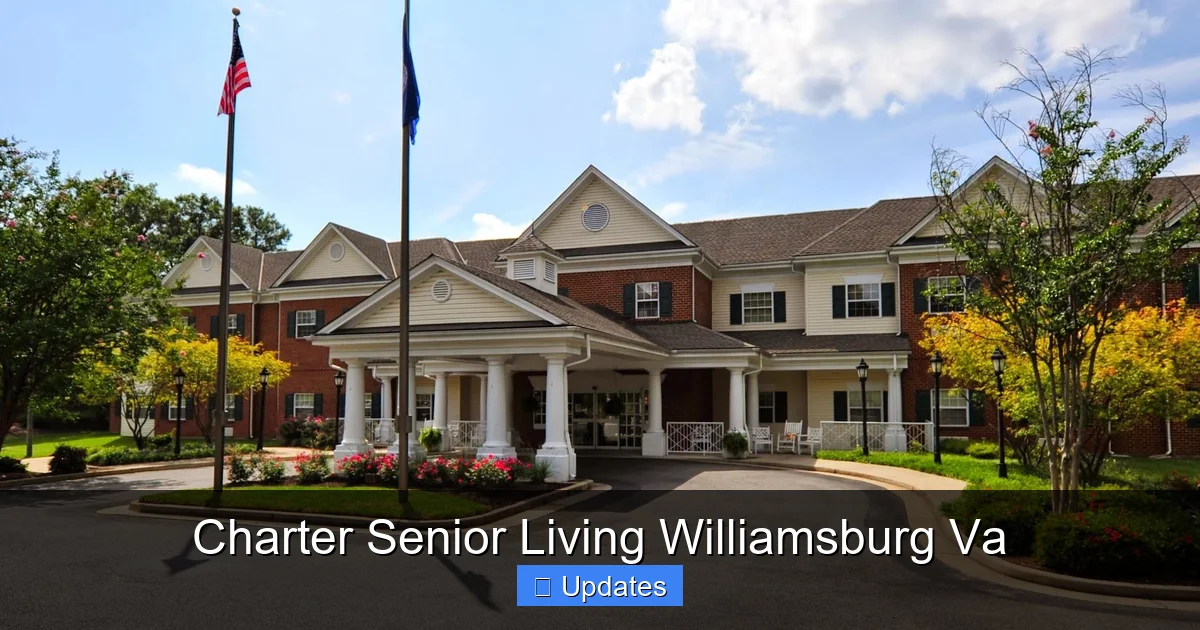 Charter Senior Living Williamsburg Va