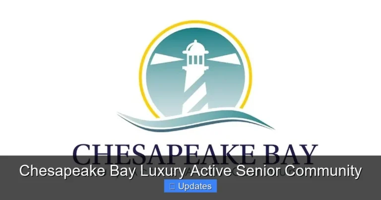 Chesapeake Bay Luxury Active Senior Community