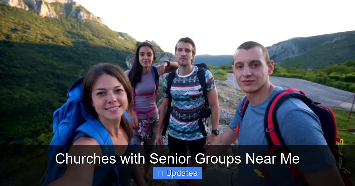 Churches with Senior Groups Near Me