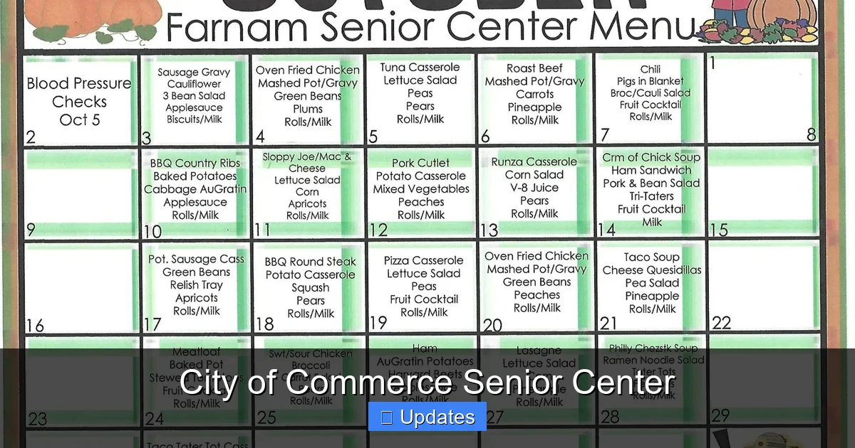 City of Commerce Senior Center