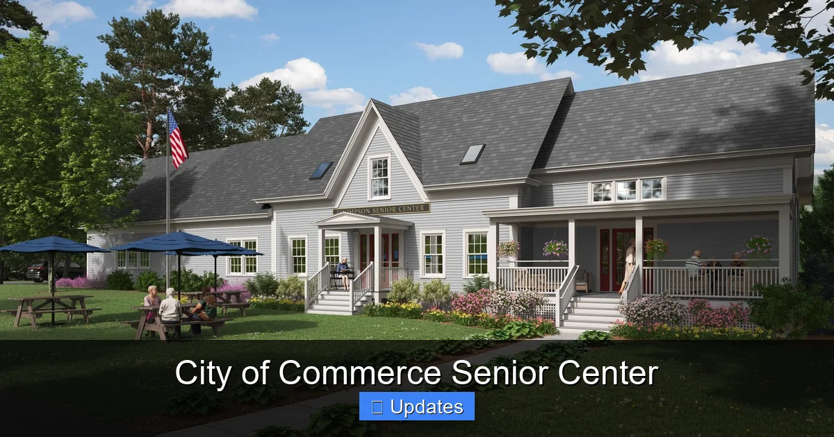 City of Commerce Senior Center - SeniorsProTalk