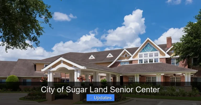 City of Sugar Land Senior Center