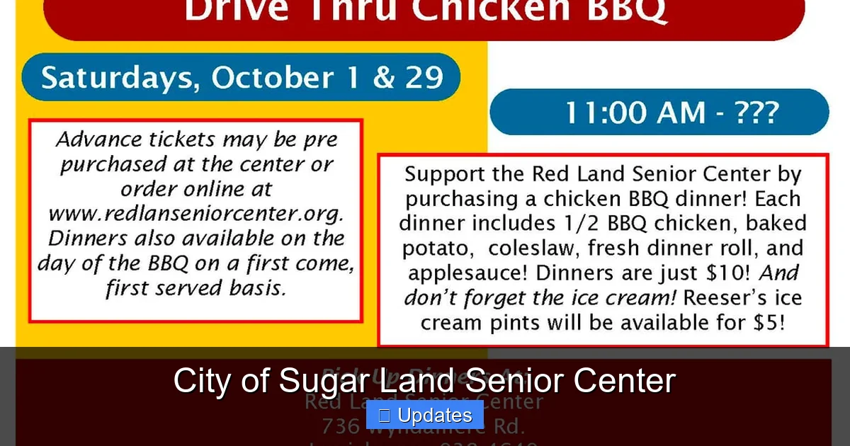 City of Sugar Land Senior Center