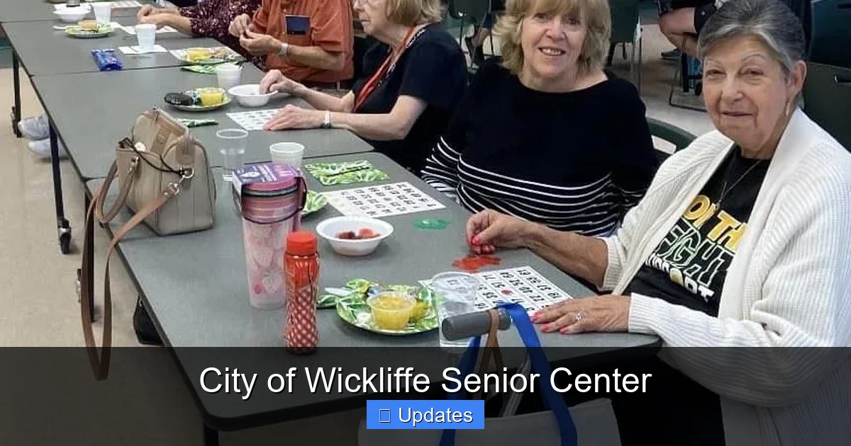 City of Wickliffe Senior Center