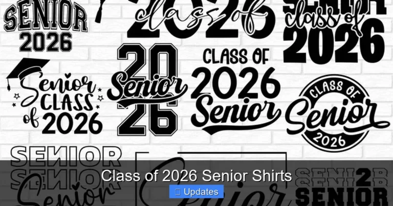Class of 2026 Senior Shirts