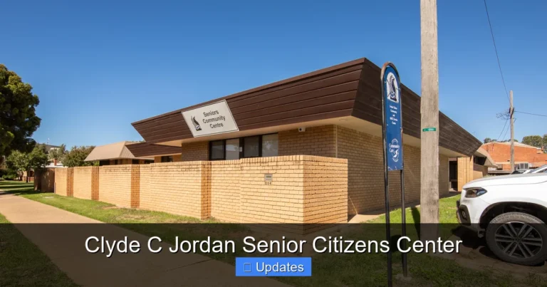 Clyde C Jordan Senior Citizens Center