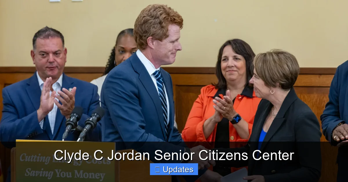 Clyde C Jordan Senior Citizens Center