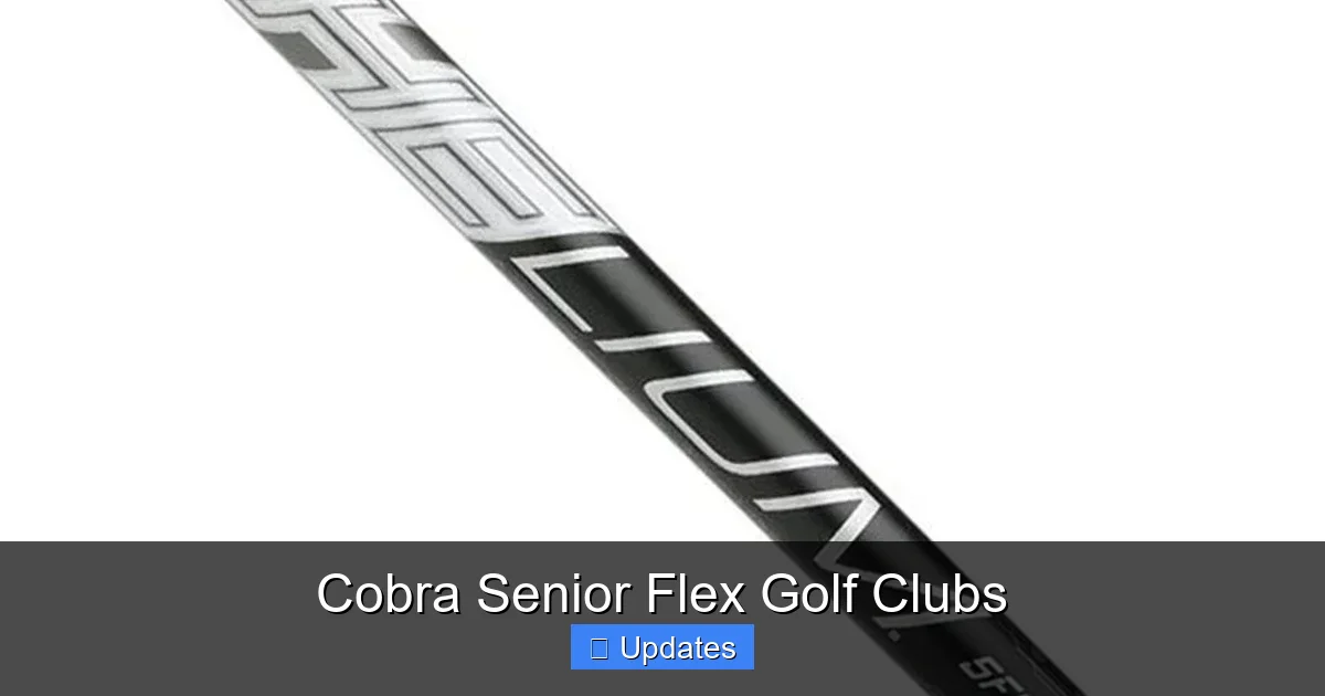 Cobra Senior Flex Golf Clubs