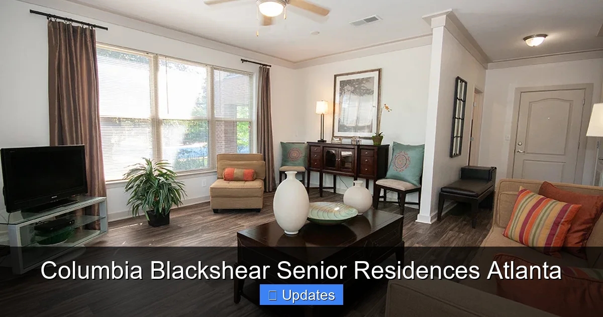 Columbia Blackshear Senior Residences Atlanta