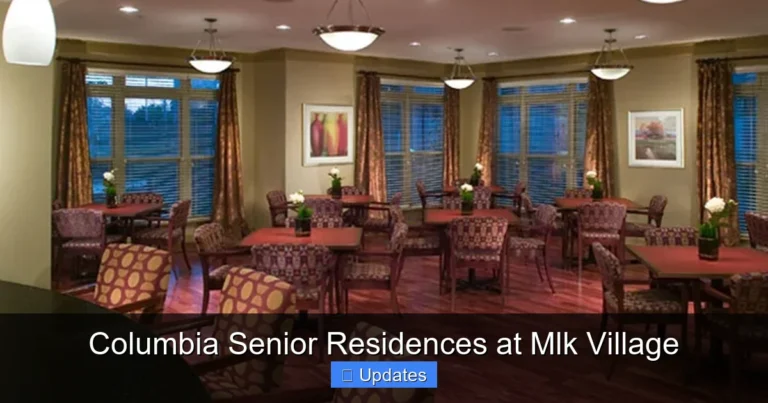 Columbia Senior Residences at Mlk Village