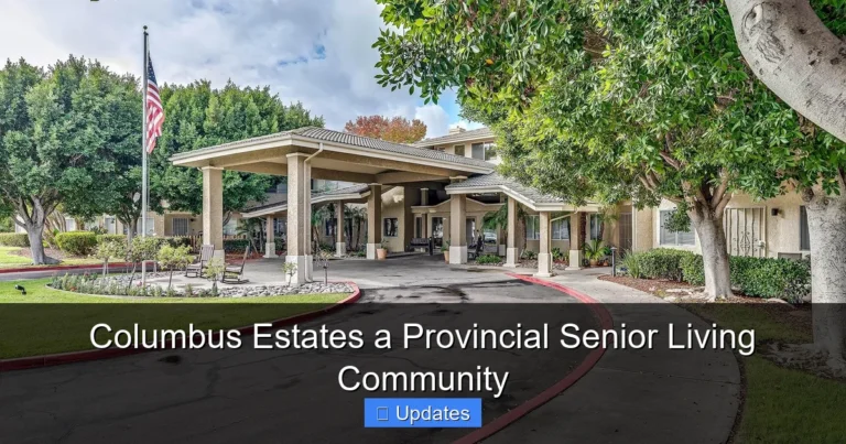 Columbus Estates a Provincial Senior Living Community