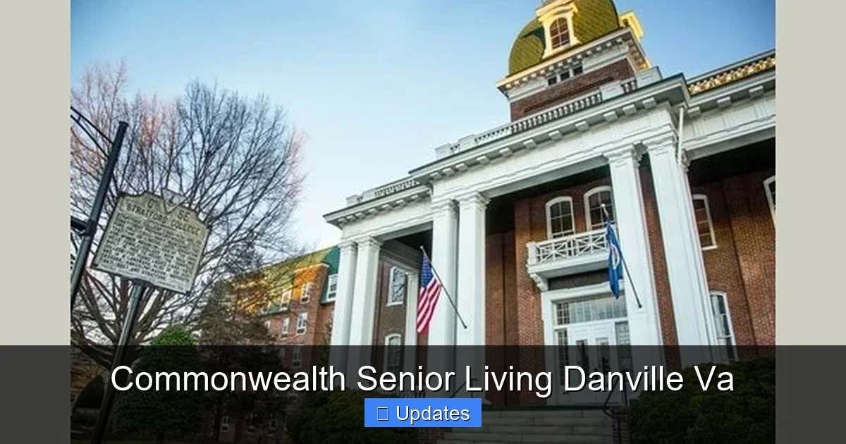 Commonwealth Senior Living Danville Va