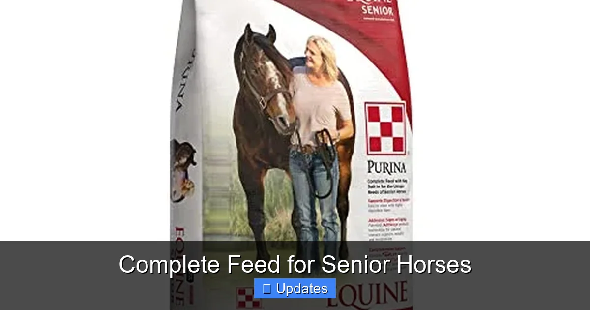 Complete Feed for Senior Horses
