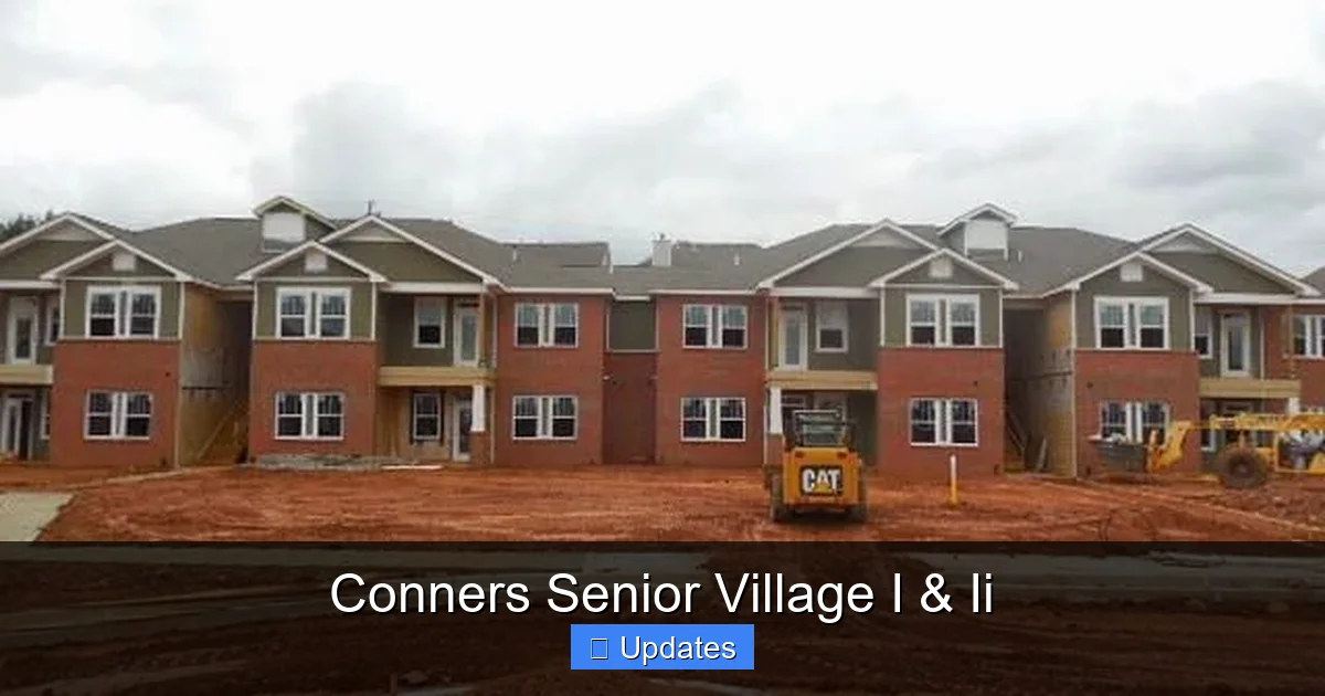 Conners Senior Village I & Ii