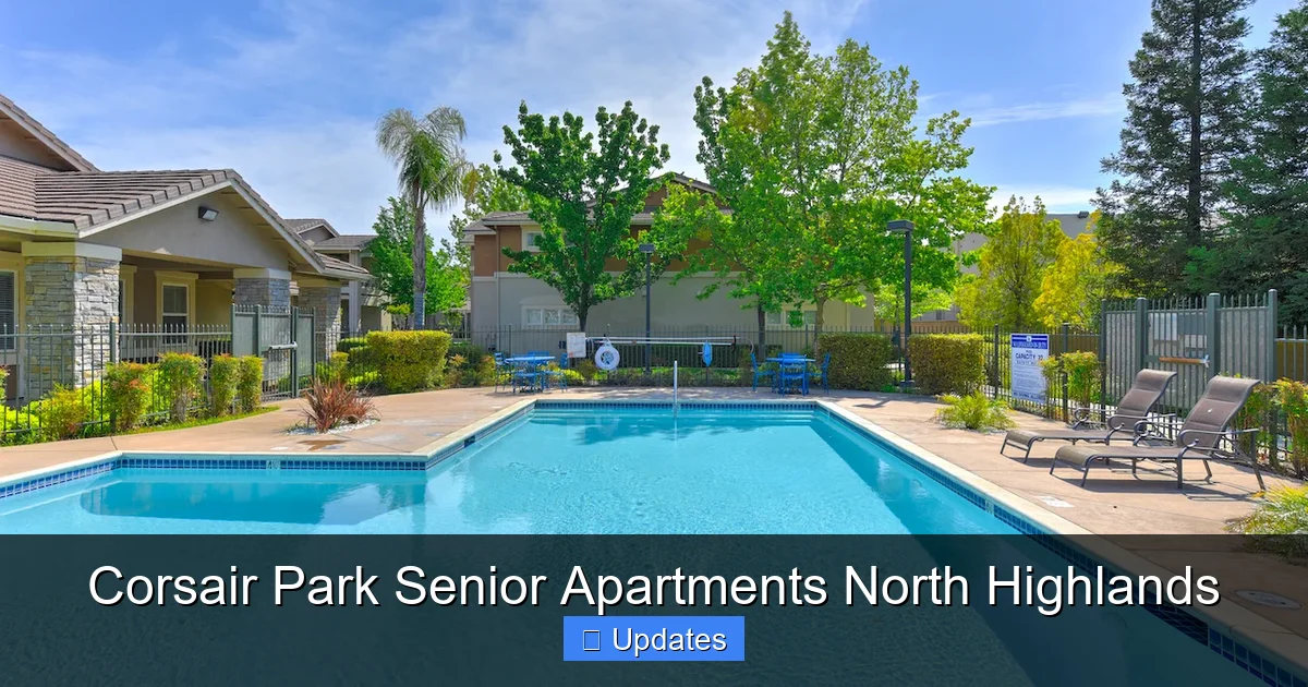 Corsair Park Senior Apartments North Highlands