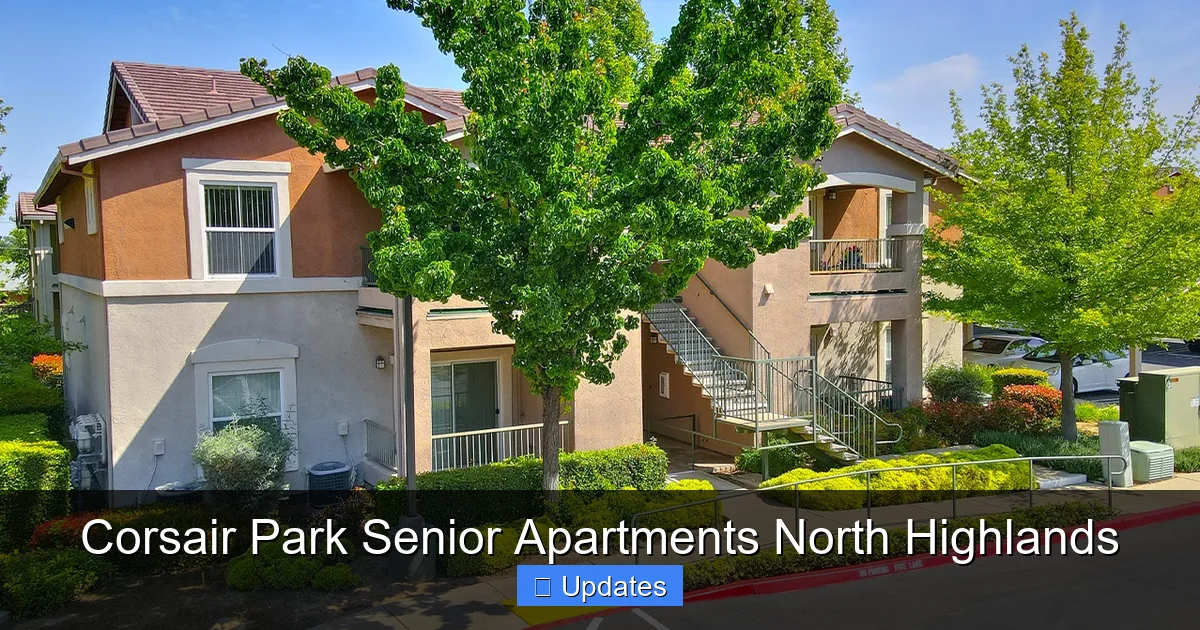 Corsair Park Senior Apartments North Highlands