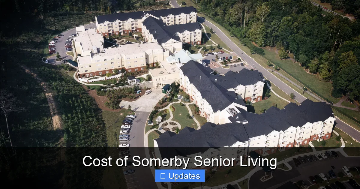 Cost of Somerby Senior Living