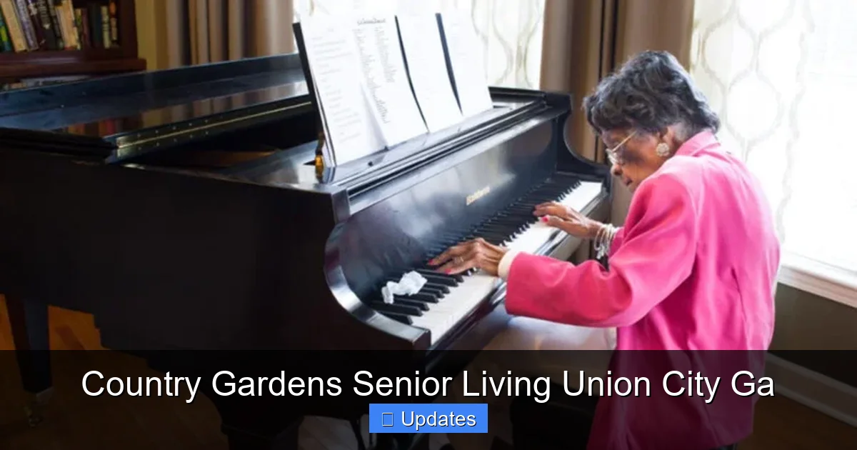 Country Gardens Senior Living Union City Ga