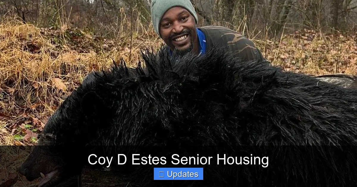 Coy D Estes Senior Housing