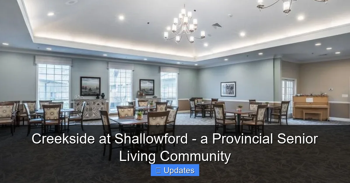 Creekside at Shallowford - a Provincial Senior Living Community