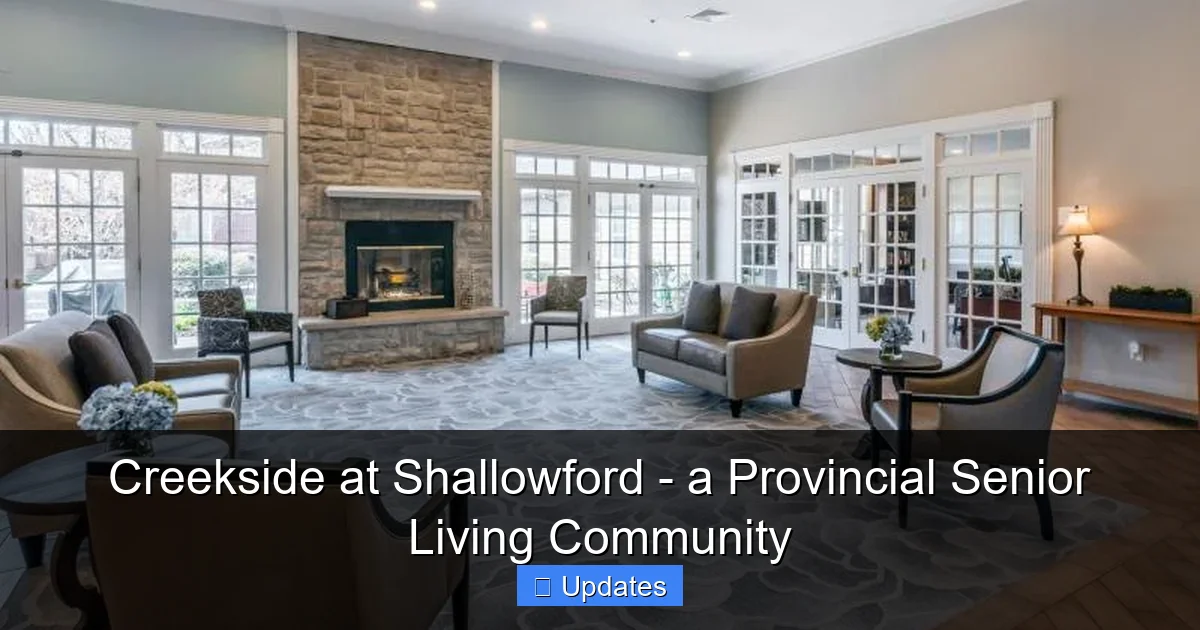Creekside at Shallowford - a Provincial Senior Living Community