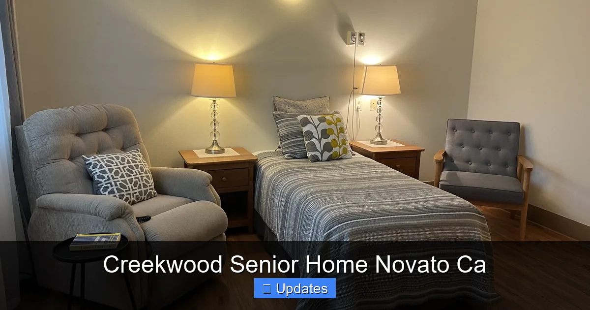 Creekwood Senior Home Novato Ca