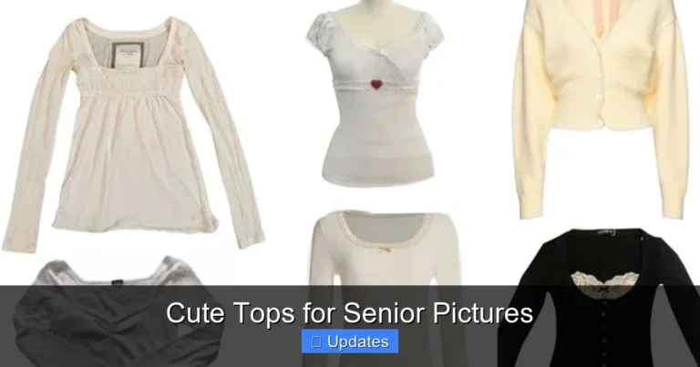 Cute Tops for Senior Pictures