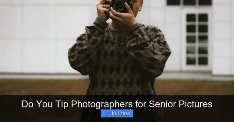 Do You Tip Photographers for Senior Pictures