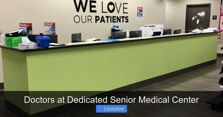 Doctors at Dedicated Senior Medical Center