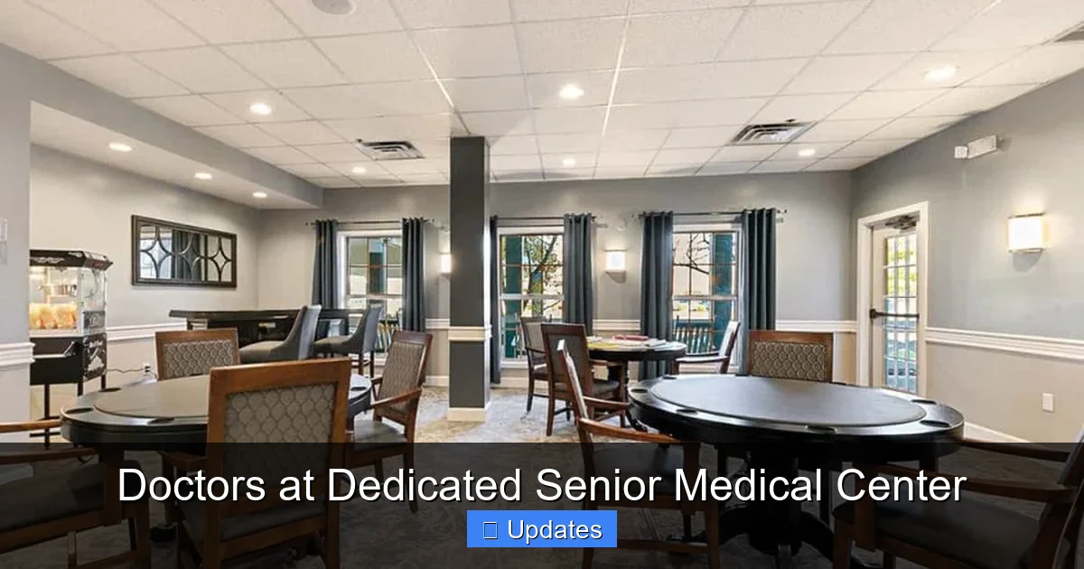 Doctors at Dedicated Senior Medical Center