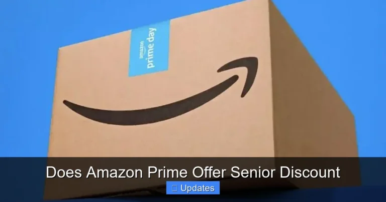 Does Amazon Prime Offer Senior Discount