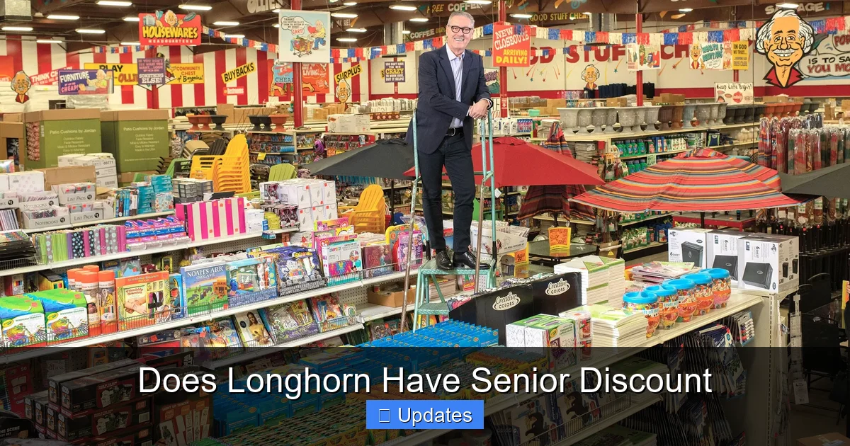 Does Longhorn Have Senior Discount
