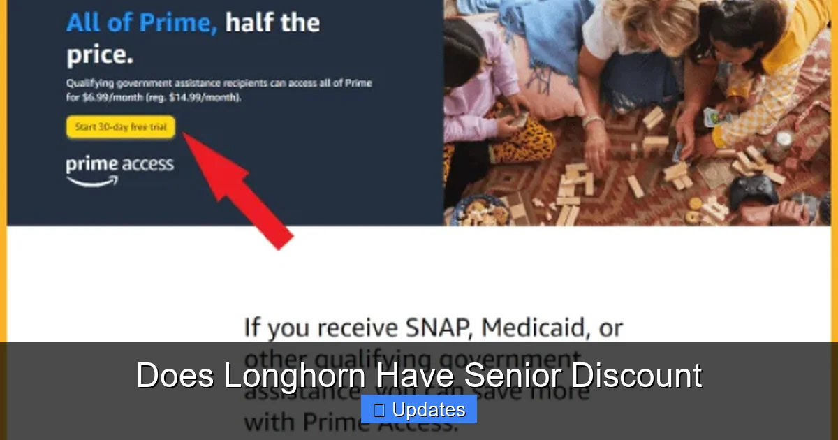 Does Longhorn Have Senior Discount