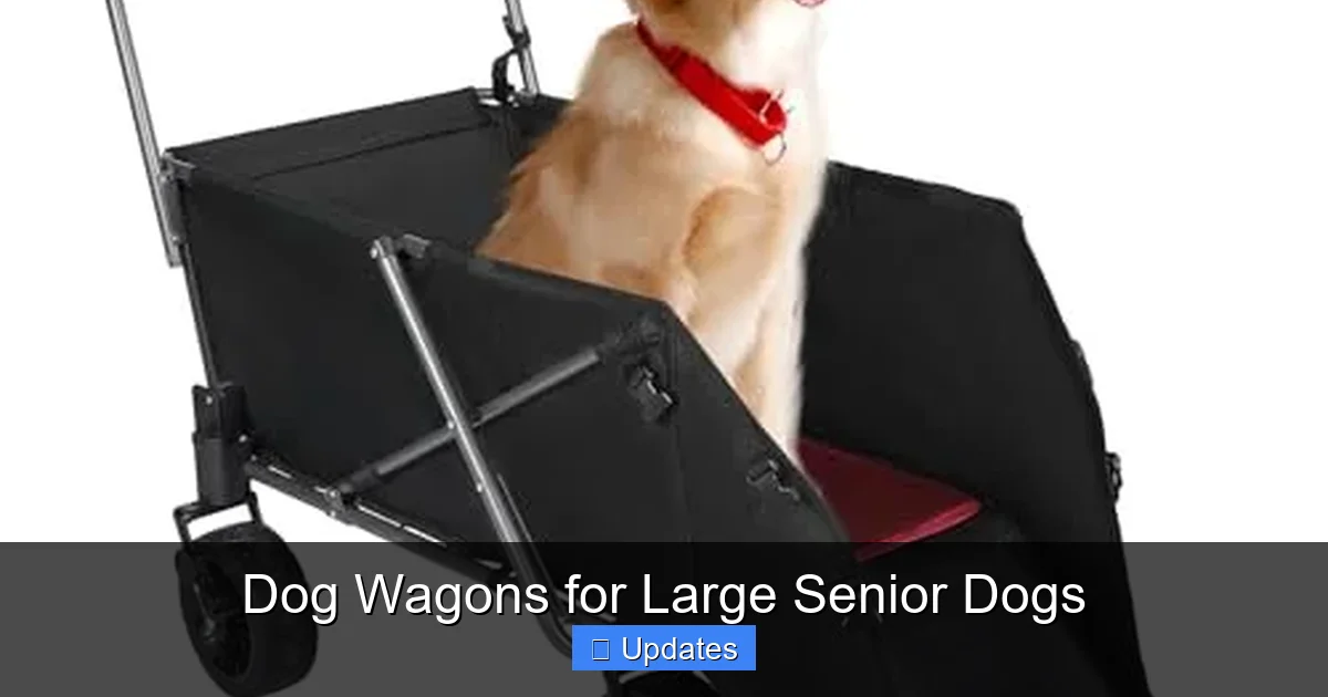 Dog Wagons for Large Senior Dogs