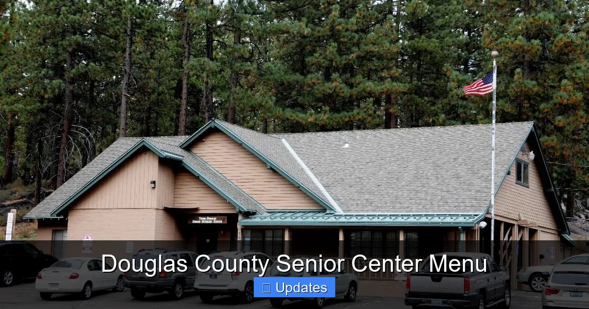 Douglas County Senior Center Menu