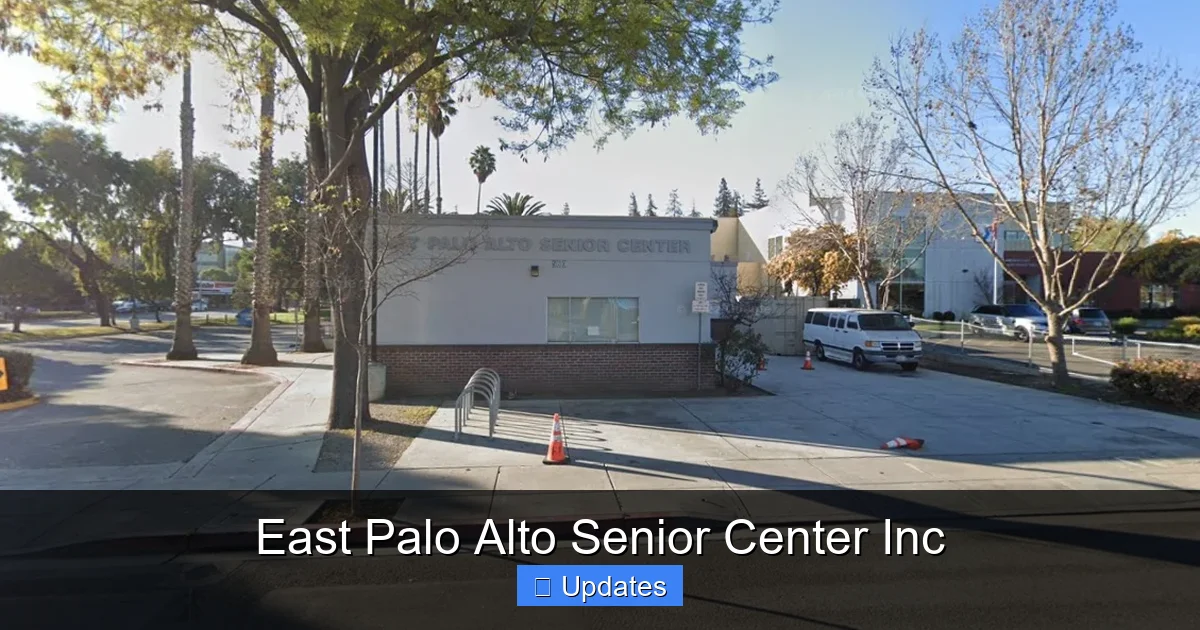 East Palo Alto Senior Center Inc