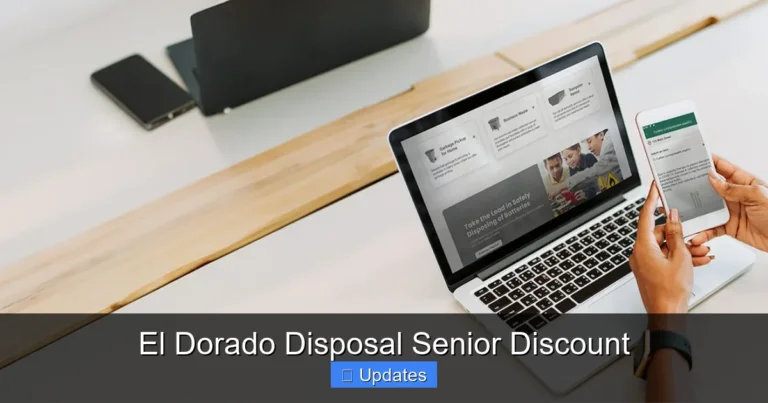El Dorado Disposal Senior Discount