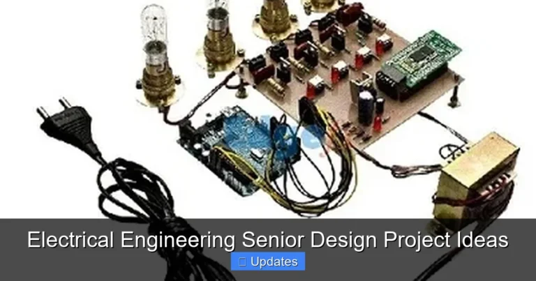 Electrical Engineering Senior Design Project Ideas